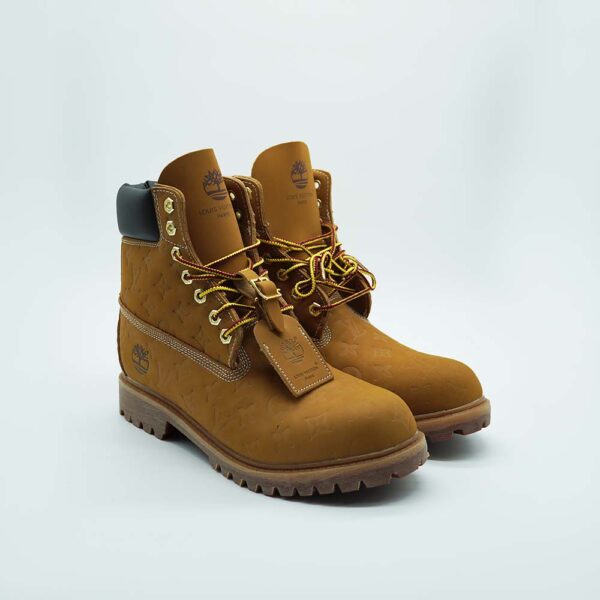 Louis Vuitton Timberland 6' Ankle Boot "Wheat Monogram"