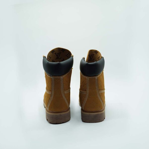Louis Vuitton Timberland 6' Ankle Boot "Wheat Monogram" - Image 3