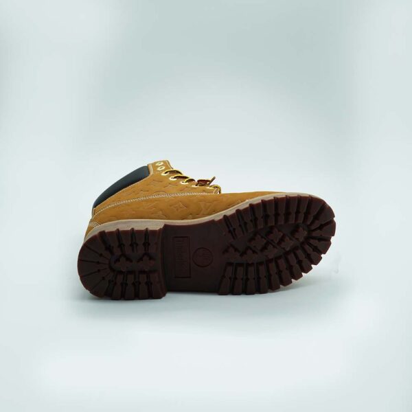 Louis Vuitton Timberland 6' Ankle Boot "Wheat Monogram" - Image 4