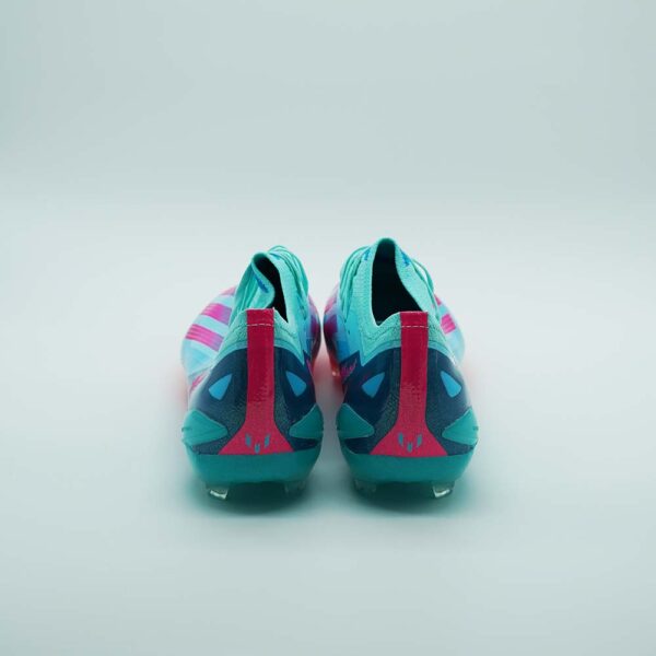 Adidas X Crazyfast Messi  Bienvenido A Miami - Flash Aqua/lucid Pink/lucid Cyan Limited Edition - Image 3