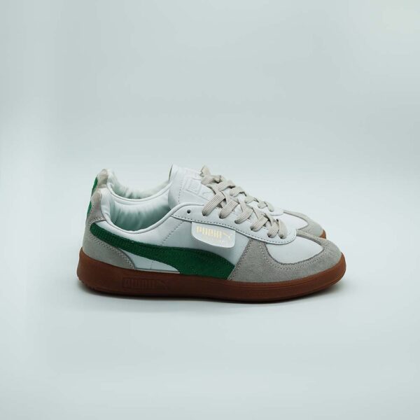 Puma Palermo Lthr White / Green - Image 2