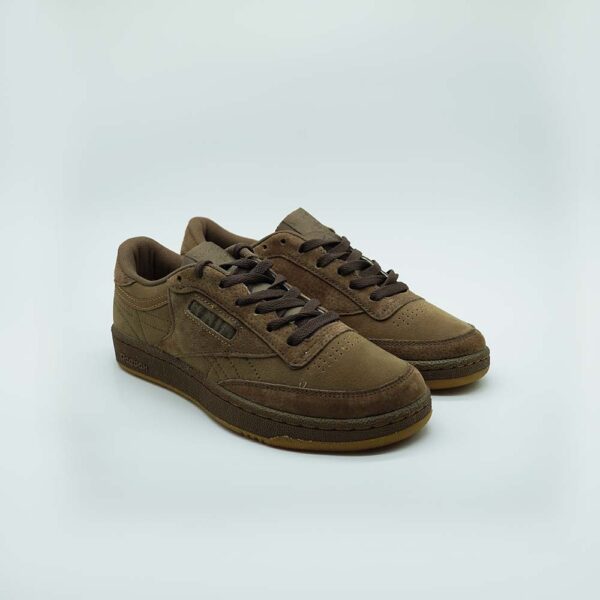 Reebok Club C 85 Hunter Green & White Gum